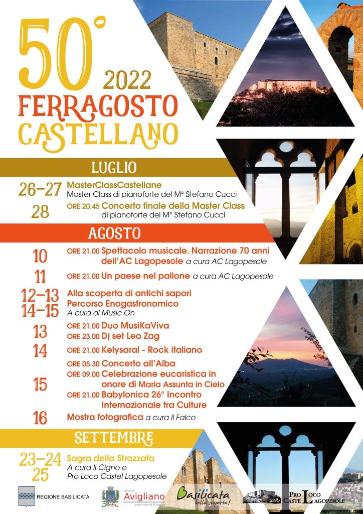 Manifesto 50° ferragosto castellano